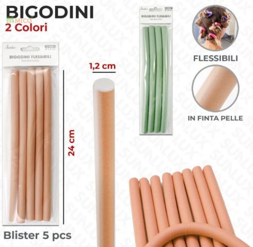 Immagine di BIGODINI COL. ASS. 5PCS - 24*1.2CM